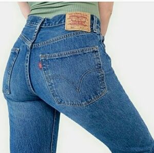 Vintage 80's Levi's 550 Red Label Relax Fit Jeans Highrise Jeans